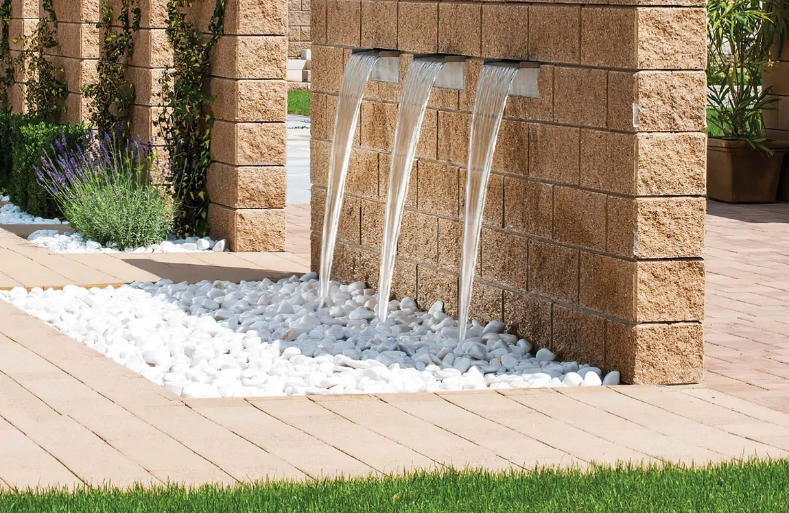 picture of split blocks at a Farmhouse