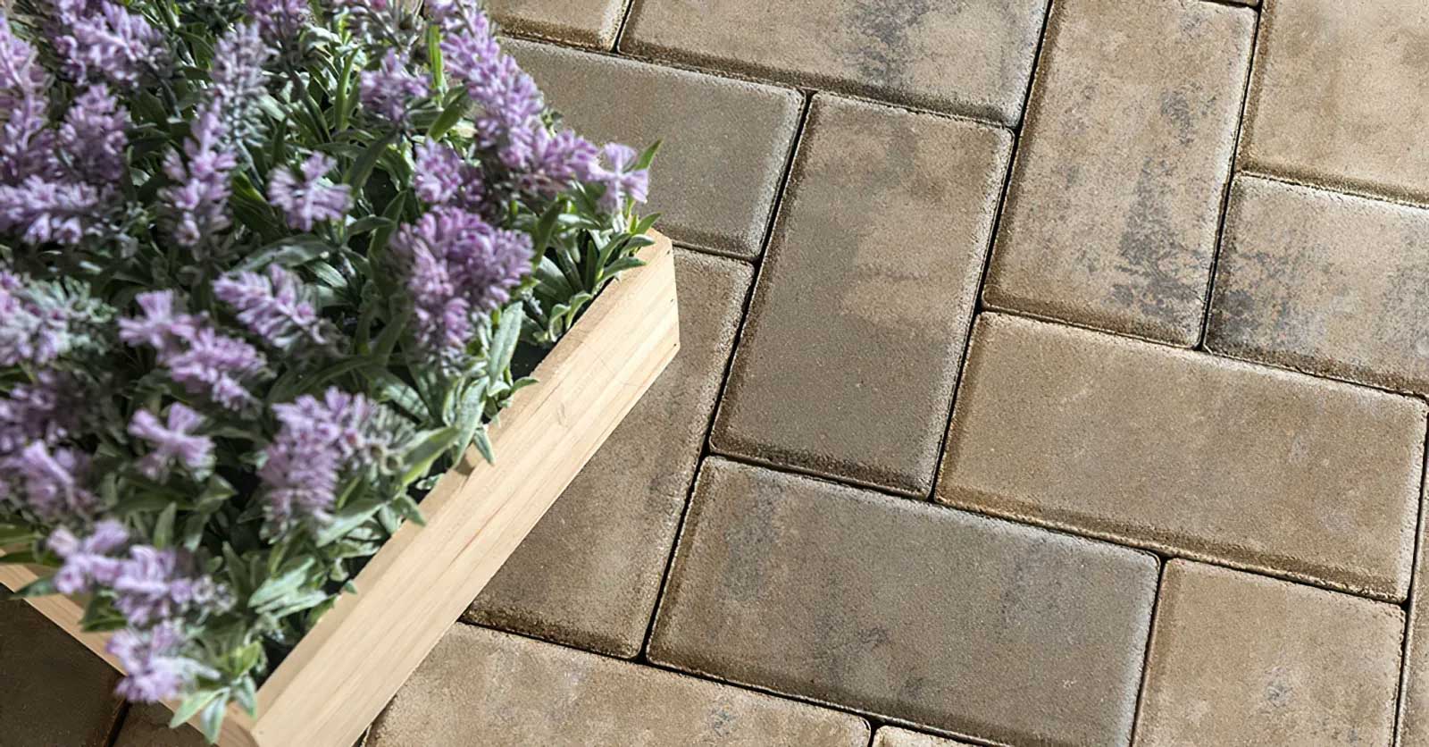 main head picture showing installation of city pavers